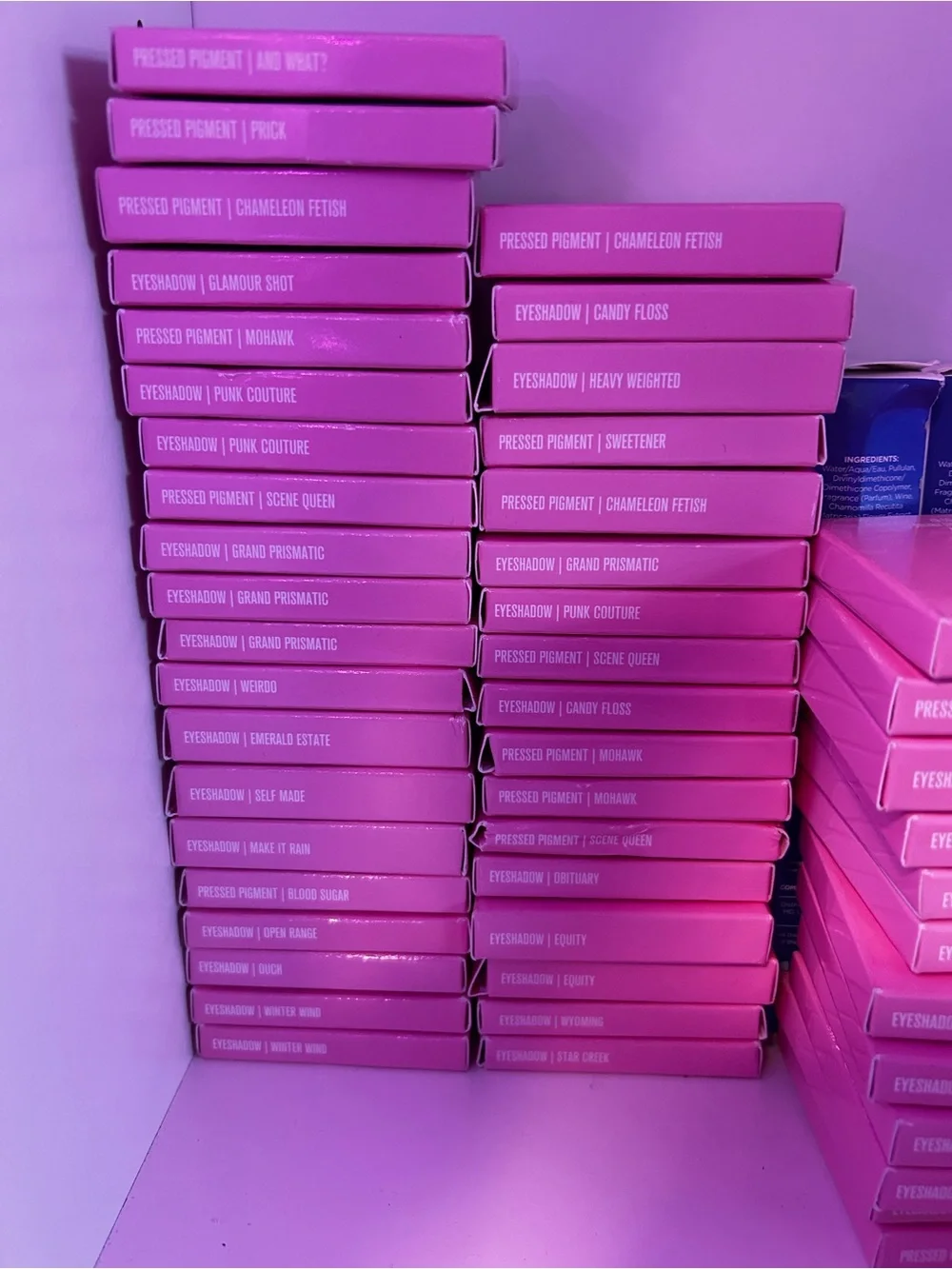 Jeffree Star Eyeshadow & Contour Compact Assortment bundle of colors  set of 4